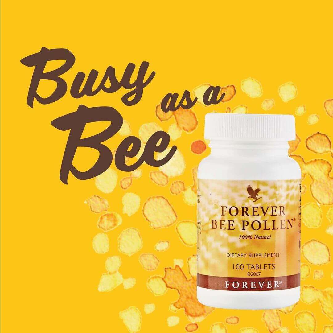 مکمل گرده عسل فوراور bee pollen برای افزایش سطح انرژی